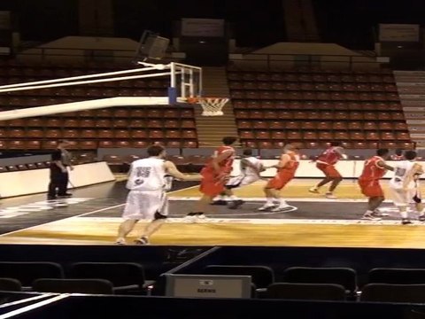 Limoges contre STB Le Havre Espoirs pro A le 6 nov 2011