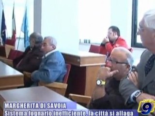 MARGHERITA DI SAVOIA | Sistema fognario inefficiente: la Città si allaga