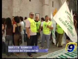 BARLETTA | Biomasse: iniziativa del fronte del NO
