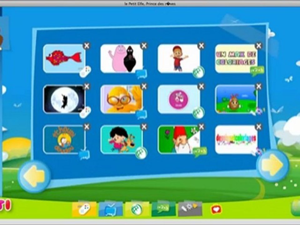 Naviguer dans Potati Contrôle Parental
