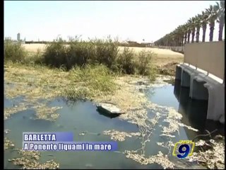 BARLETTA | A Ponente liquami in mare