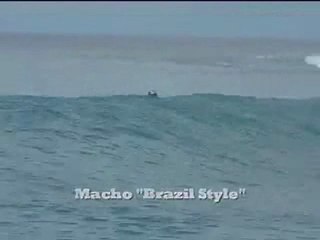 Mentawai drop in and chased in