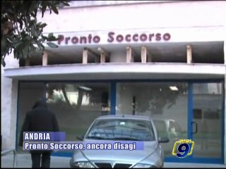ANDRIA | Pronto Soccorso, ancora disagi
