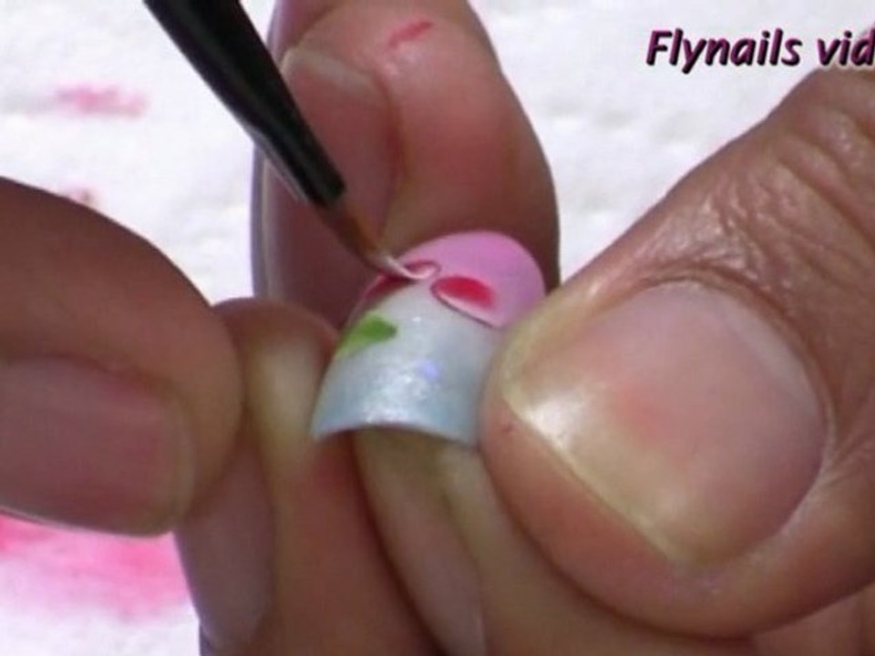 Flynails 18 pratique onestroke Cerises