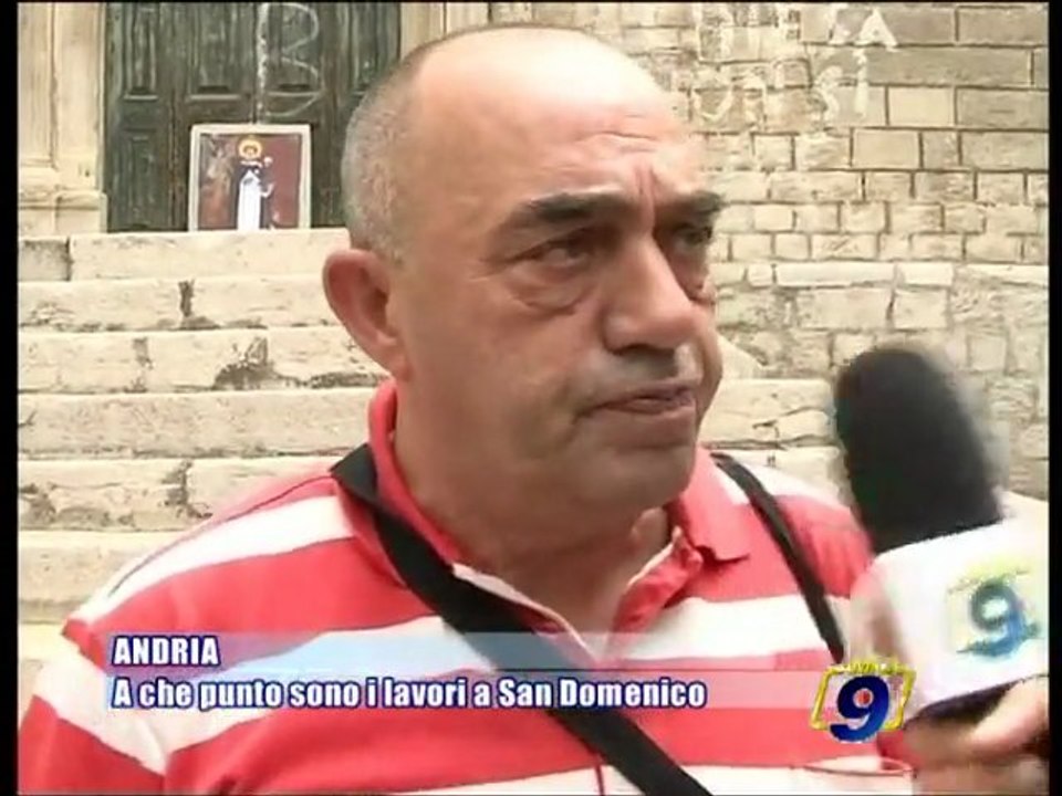 ANDRIA | A che punto sono i lavori a San Domenico