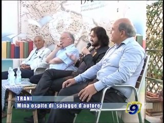 TRANI | Minà ospite di "Spiagge d'autore"