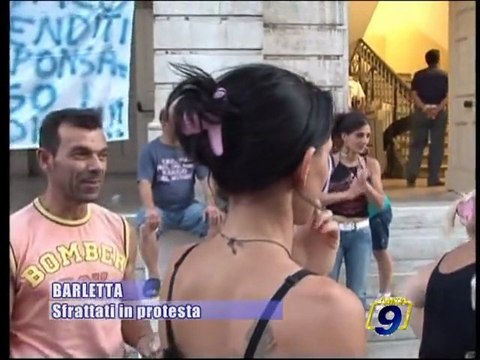 BARLETTA | Sfrattati in protesta