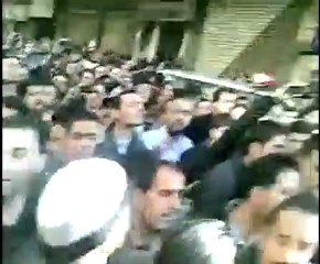 Anti government rally in Syria 17 Feb 2011