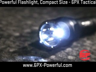 Most Powerful LED Flashlight – 6PX Tactical