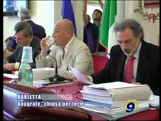 BARLETTA | Anagrafe "chiusa per ferie"