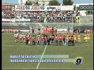 BARLETTA CALCIO | Domanda di ripescaggio presentata