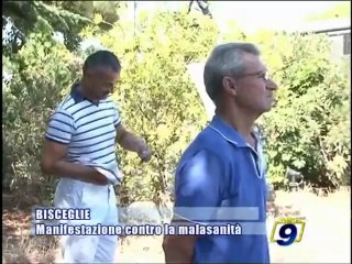BISCEGLIE | Manifestazione contro la malasanità