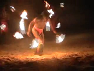 Dance feu a bora bora