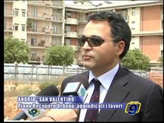 ANDRIA - SAN VALENTINO | Piano recupero urbano: aggiudicati i lavori