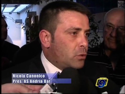 AS ANDRIA BAT | Nicola Canonico si presenta ai tifosi