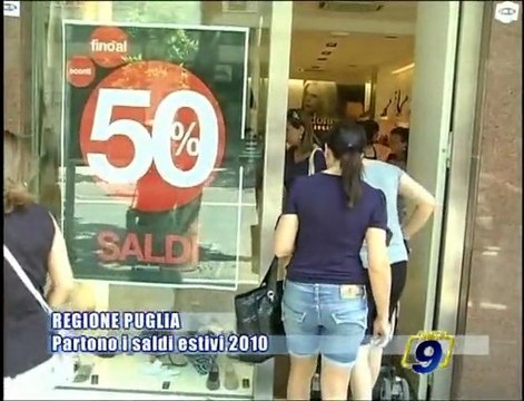 REGIONE PUGLIA | Partono i saldi estivi 2010