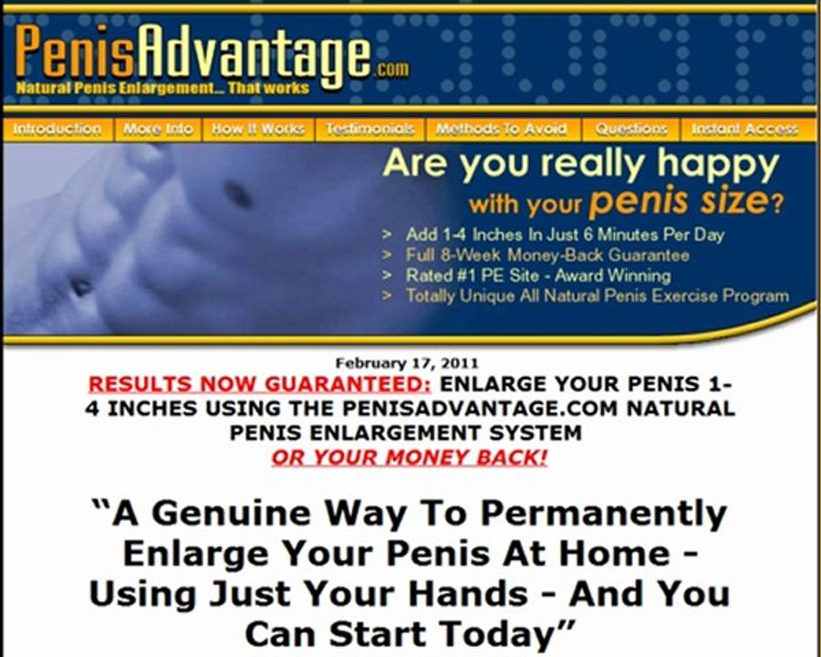 Penis Enlargement Guide - PenisEnlargementGuide