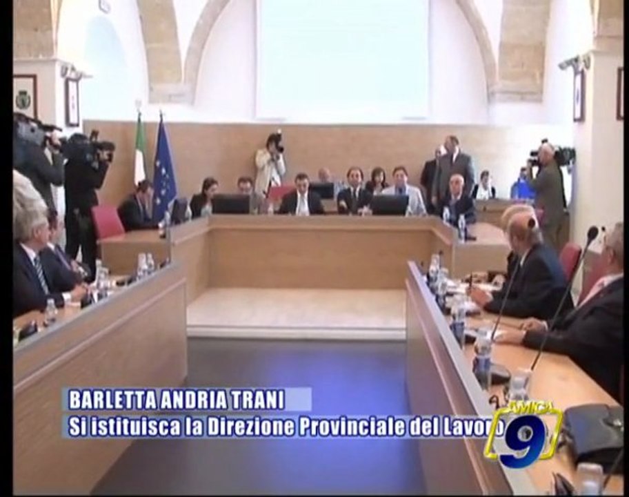 BARLETTA - ANDRIA -TRANI | Pompeo Camero: "Si istituisca la Direzione Provinciale del Lavoro"