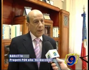 BARLETTA | Progetti PON alla Baldacchini