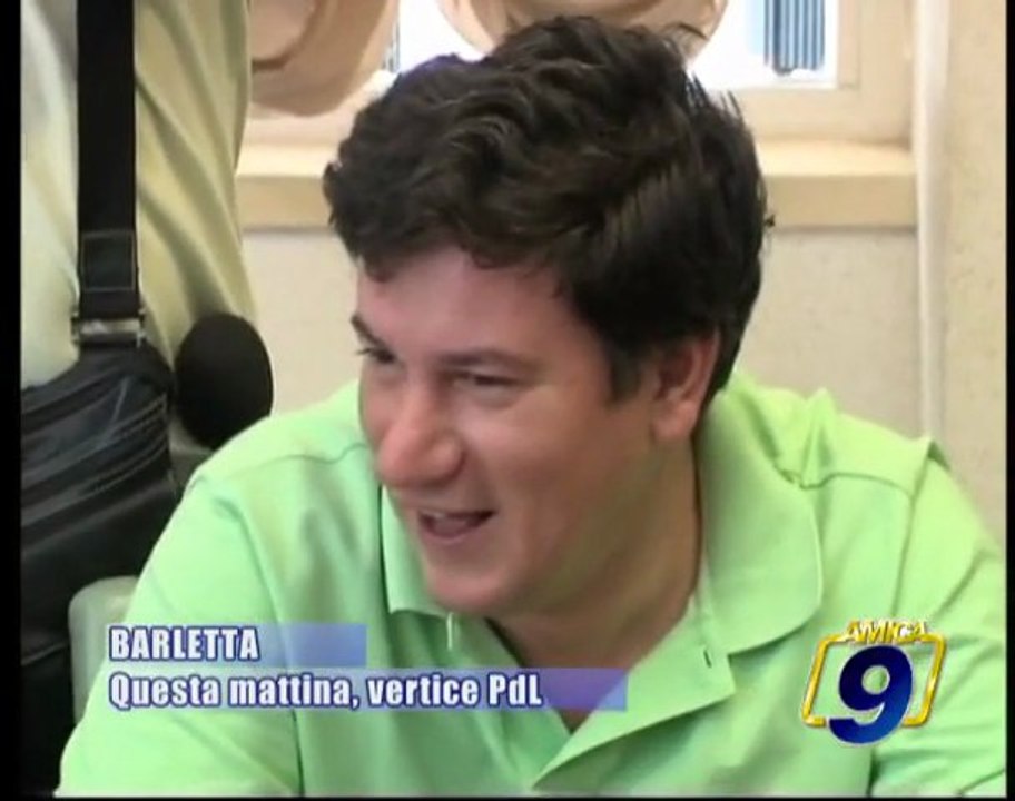 BARLETTA | Vertice del Popolo della Liberta'