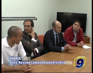 ANDRIA | Boxe, Hassine Habaci campione italiano universitario