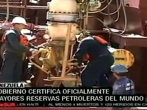 Reservas petroleras de Venezuela superan las de Arabia Saudita