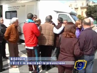 BISCEGLIE | L' UICI in piazza per la prevenzione della cecita'
