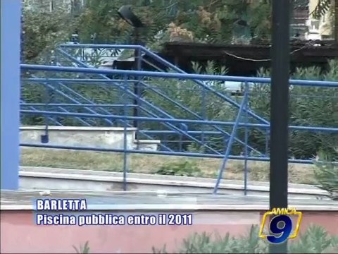 BARLETTA | Entro il 2011 la prima piscina pubblica cittadina