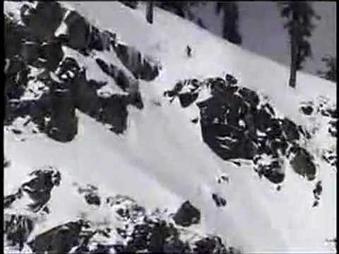 Skiing the steep lines around Lake Tahoe