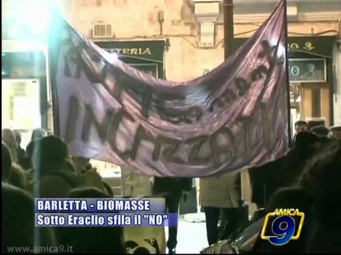 BARLETTA | Biomasse, sotto Eraclio sfila il NO
