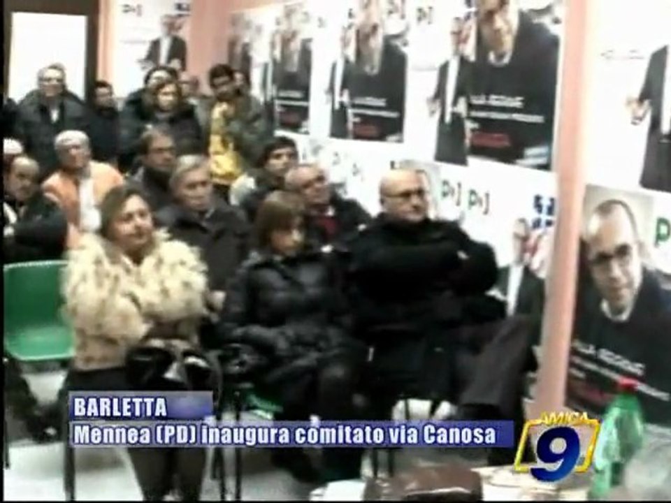BARLETTA | Mennea (PD) inaugura comitato in Via Canosa