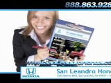 San Leandro Honda Automotive Dealer Oakland CA,