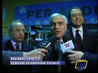 PUGLIA REGIONALI 2010 | La parola all'onorevole Gabriella Carlucci