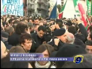 PUGLIA REGIONALI 2010. Il Pd verso le primarie, il PdL rinvia ancora