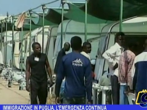 Immigrazione in Puglia, l'emergenza continua