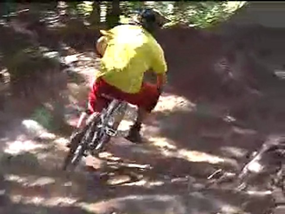 Summer Grvity Camps Coach Adam Billinghurst Shows you how high speed cornering is done