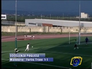 MANDURIA - FORTIS TRANI 1-1  Eccellenza Pugliese