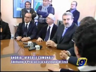 Download Video: Primarie Andria, Emiliano e Procacci a sostegno di Nunzio Liso