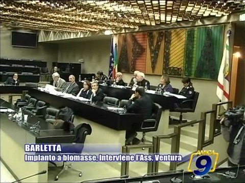 BARLETTA. Impianto a biomasse, interviene l'assessore Ventura