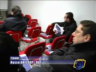 TRANI. Nasce ANICOOP - BAT