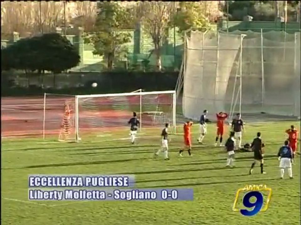 LIBERTY MOLFETTA - SOGLIANO 0-0   Eccellenza Pugliese