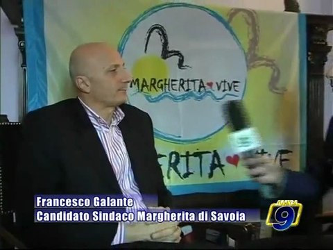 MARGHERITA DI SAVOIA - COMUNALI 2010, Galante primo candidato sindaco