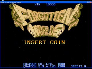 Forgotten Worlds [Arcade] Videotest