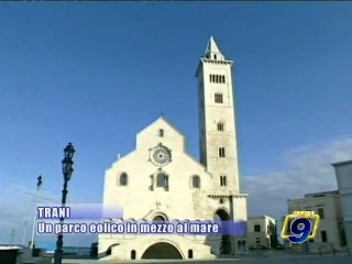 TRANI - Un parco eolico in mezzo al mare
