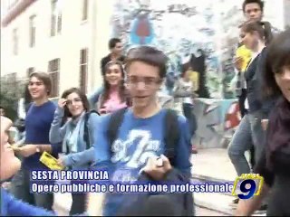 PROVINCIA BT. Opere pubbliche e formazione professionale