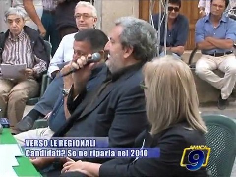 PUGLIA. REGIONALI 2010, Candidati? se ne riparla nel 2010