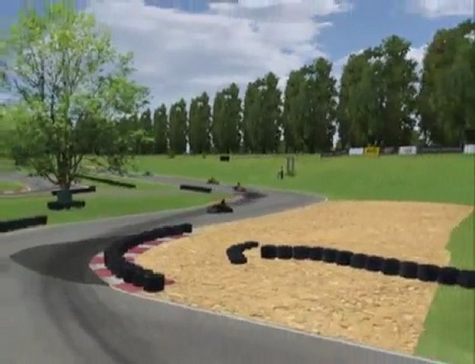 Tour de circuit karting Lohéac (Jeu Vidéo RFactor)