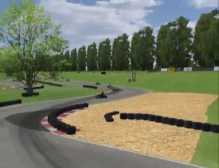 Tour de circuit karting Lohéac (Jeu Vidéo RFactor)