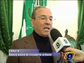 CORATO. Nuovo Piano di trasporto urbano
