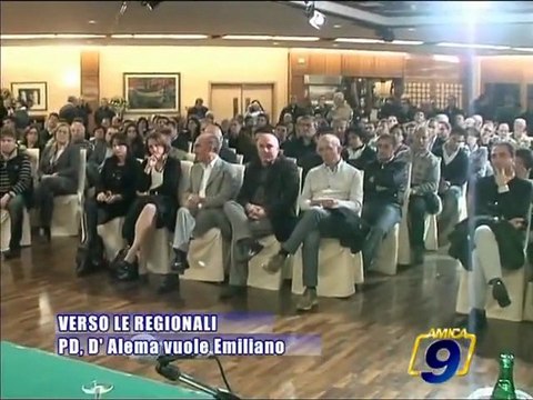 PUGLIA. Verso le Regionali. PD, D'Alema vuole Emiliano